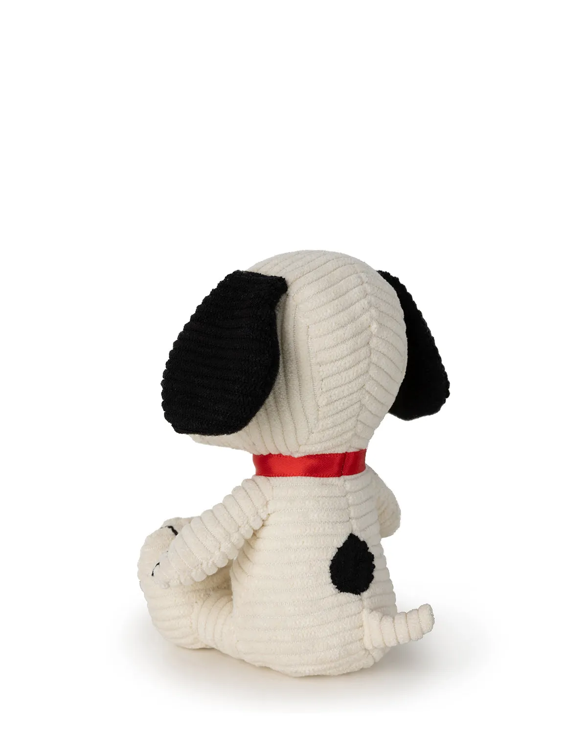 Plush PEANUTS SNOOPY Sitting Corduroy Cream in Display box 5"