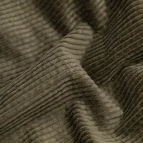 Remnant - 50cm - Vintage Wide Wale Cotton Corduroy - Khaki