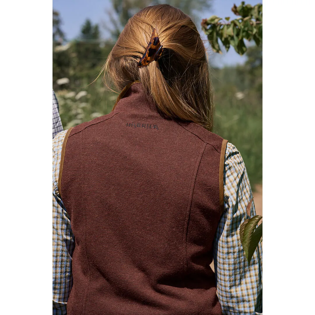 Sandhem Pro Ladies Waistcoat - Dark Copper by Harkila
