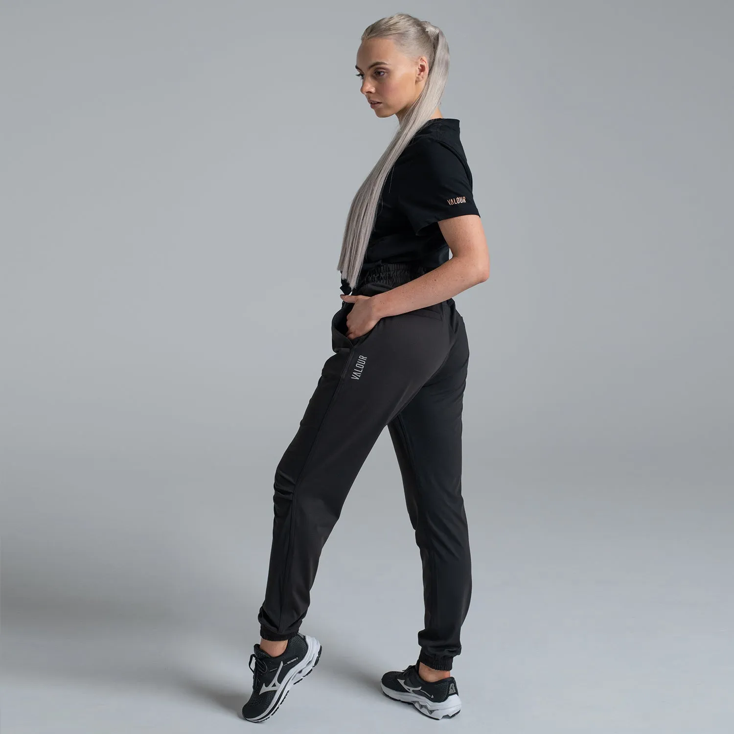 Valour Active Luxe Agility Pant - Black