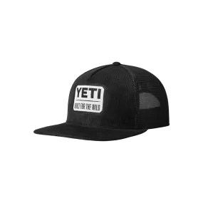 Yeti Men's Retro Flat Built For The Wild Black Cap